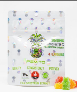 Pineapple Express Meds – 1000mg Full Spectrum Edible