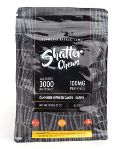 Euphoria Extractions – 3000MG SATIVA Shatter Chews Euphoria Extractions – 3000MG SATIVA Shatter Chews