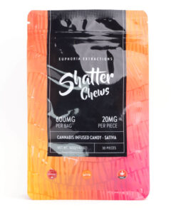 Euphoria Extractions – 600MG SATIVA Shatter Chews Euphoria Extractions – 600MG SATIVA Shatter Chews