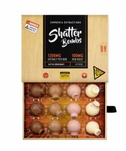 Euphoria Extractions – 1200MG SATIVA Shatter Bombs Euphoria Extractions – 1200MG SATIVA Shatter Bombs