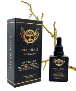 CBG + CBD Tincture – Deep Healing