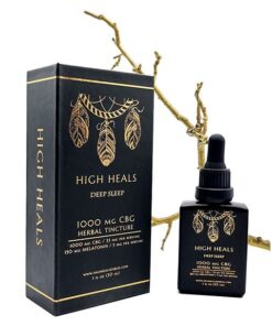 CBG + Melatonin Tincture – Deep Sleep