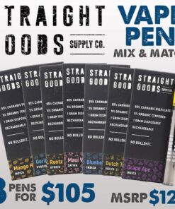 Straight Goods Vape Pen Mix & Match Straight Goods Vape Pen Mix & Match