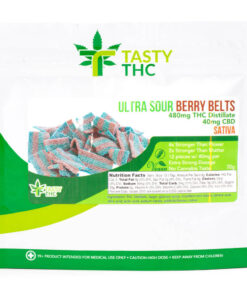 Ultra Sour Berry Belts (Tasty THC)