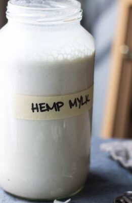 Hemp Milk: Nutrition, Benefits and How to Make It hemp milk 08 261x400 - Hemp Milk: Nutrition, Benefits and How to Make It